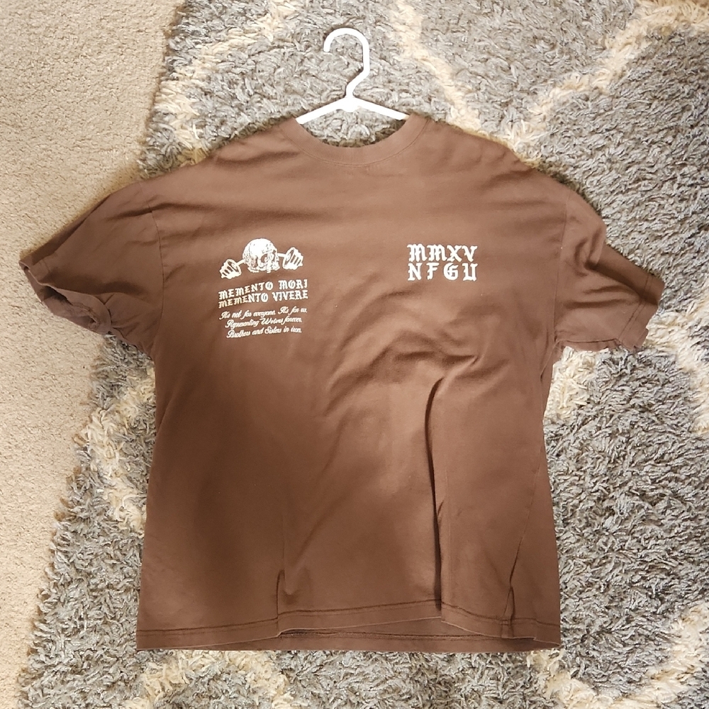 Brown Graphic T-Shirt